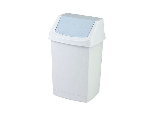KETER Kosz na śmieci uchylny Click-it 9l szary lux granitowy CURVER KETER Kosz na śmieci uchylny Click-it 9l szary lux granitowy CURVER