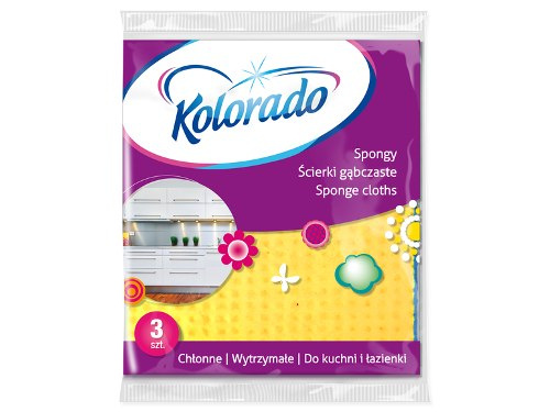 KOLORADO HAL Ścierki gąbczaste Spongy a3 KOLORADO HAL Ścierki gąbczaste Spongy a3