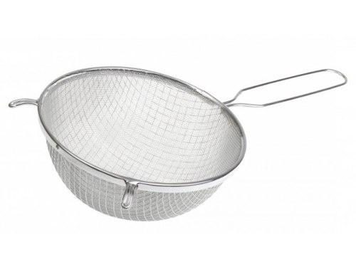 Sitko metalowe podwójne 16 cm Sitko metalowe podwójne 16 cm