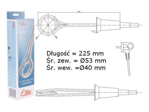 ELIKO Grzałka nurkowa 900W ELIKO Grzałka nurkowa 900W