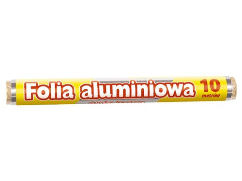 Folia aluminiowa 10 m Folia aluminiowa 10 m