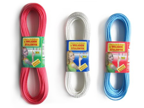 Linka z wkładem stalowym 20 m Linka z wkładem stalowym 20 m