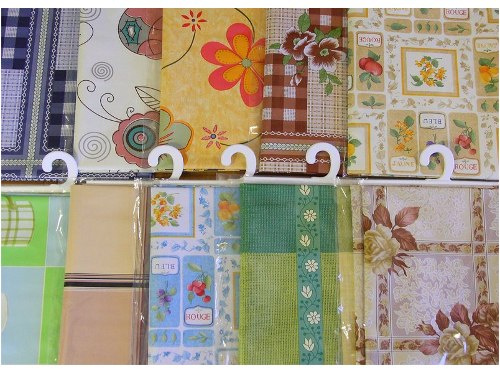 Obrus foliowy, cerata Mistral 150x140cm MIX z zawieszką Obrus foliowy, cerata Mistral 150x140cm MIX z zawieszką