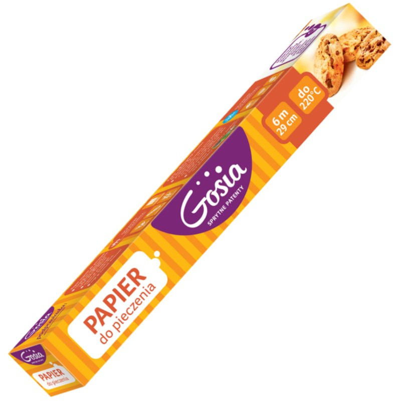GOSIA Papier do pieczenia 6mx29cm GOSIA Papier do pieczenia 6mx29cm
