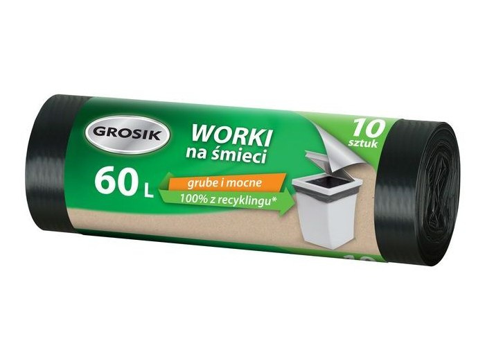 SARANTIS Worki na śmieci 60l GROSIK 10 szt. SARANTIS Worki na śmieci 60l GROSIK 10 szt.