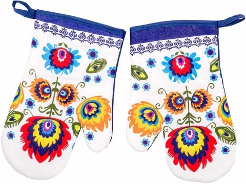 Rękawice 2 szt. FOLK NIEB magnes/716