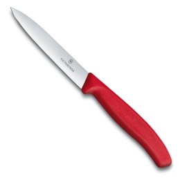VICTORINOX Nóż ostrze gładkie SWISS CLASSIC 10 cm czerwony 6.7701