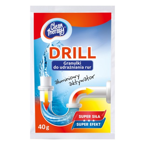 RAVI CLEAN THERAPY Drill granulki do udrażniania rur 40 g