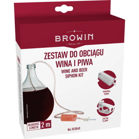 BROWIN Wężyk do wina z gruszką 353040