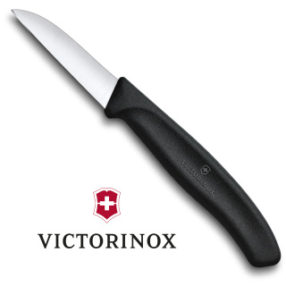 VICTORINOX Nóż ostrze gładkie SWISS CLASSIC 6 cm czarny 6.7303