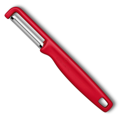 VICTORINOX Obieraczka LOTA, ząbkowana, dwustronna, czerwona 6.0943.1 VICTORINOX Obieraczka LOTA, ząbkowana, dwustronna, czerwona 6.0943.1