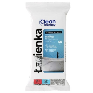 RAVI CLEAN THERAPY Nawilżane ściereczki do ŁAZIENKI