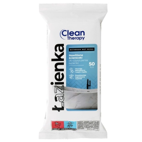 RAVI CLEAN THERAPY Nawilżane ściereczki do ŁAZIENKI