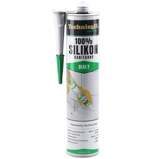 TECHNICALL Silikon sanitarny 300ml BIAŁY S-365