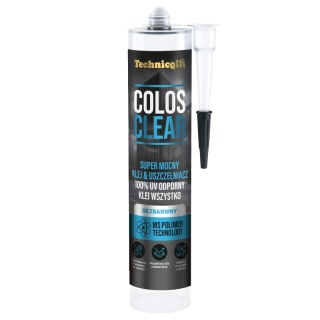 TECHNICQLL Klej & uszczelniacz Colos Clear 290 ml R-452