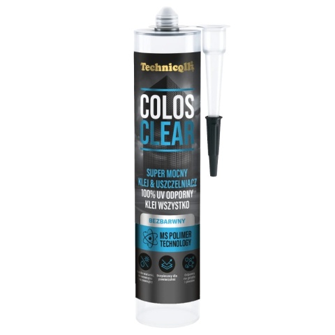TECHNICQLL Klej & uszczelniacz Colos Clear 290 ml R-452